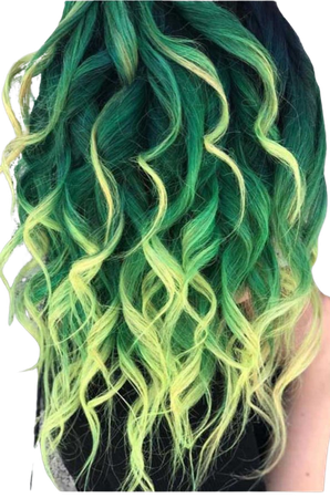 Green hair