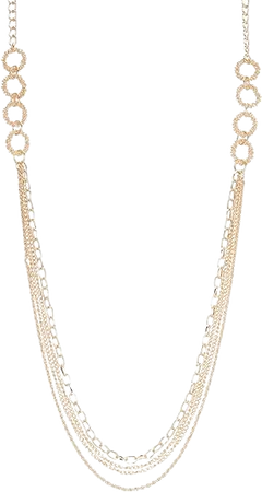 Amazon.com: Noessla Long Gold/Silver Chain Layered Necklace for Women Boho Multi-strand Rope Chains Statement Collar Necklace Silver Jewelry Gift(34-Gold): Clothing, Shoes & Jewelry