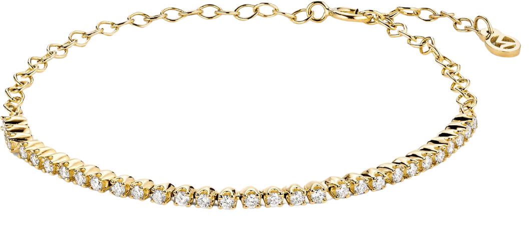 Diamond Half Tennis Bracelet | Mejuri