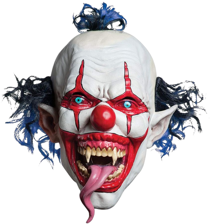 Foam Latex Mask, Deluxe Fonzo The Clown-Adult Rubies Costumes - Apparel 68330 [1540998959-229485] - $13.59
