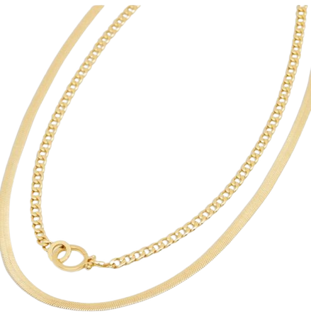 gorjana layer necklace