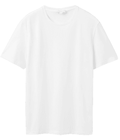 COS white t-shirt