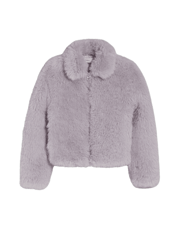 Faux fur coat - Outerwear - Woman | Bershka