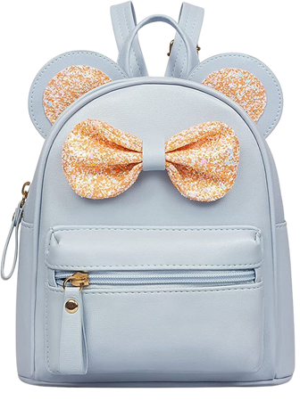 Amazon.com | Mini Backpack for Girls Cute Bowknot Toddler Backpack Purse Cartoon Mouse Ears Purse Mini Backpack for Teen Girls | Kids' Backpacks