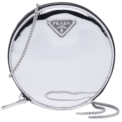 Shop Prada metallic leather mini bag with Express Delivery - FARFETCH