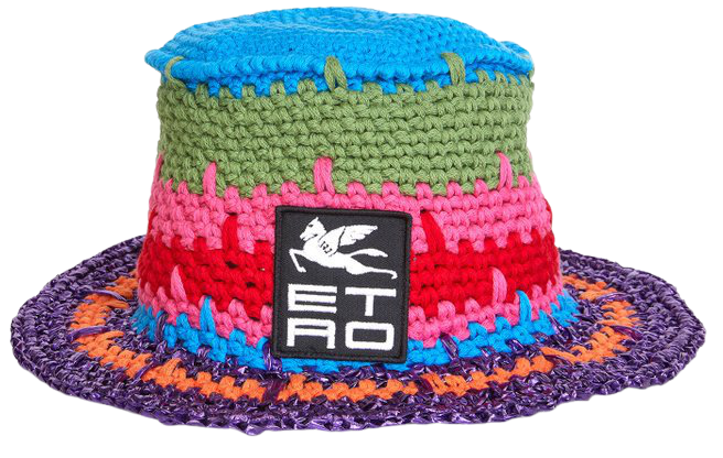 Crocheted Cotton-Blend Bucket Hat By Etro | Moda Operandi