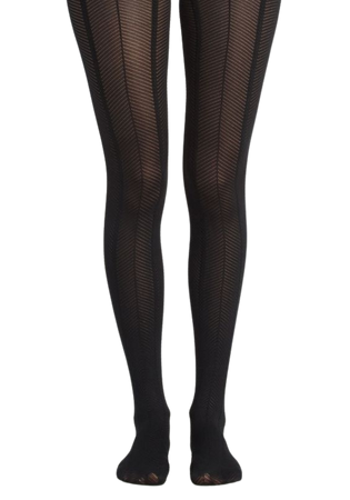 wool patterned tights