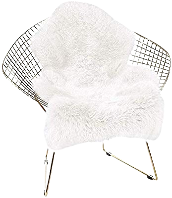 Cumay Faux lambskin sheepskin rug (23.6 x 35.4inch (W) x (L) ), lambskin imitation rug, longhair fur, Leather Polyester, Faux Fleece Chair Cover Seat Pad Soft Fluffy Shaggy Area Rugs: Amazon.co.uk: Kitchen & Home