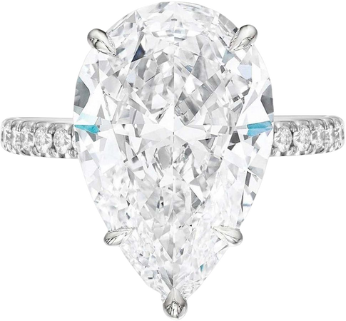 Antinori Fine Jewels GIA Certified 22 Carats Flawless Pear Cut Diamond Solitaire Ring ($ 2 920 000)
