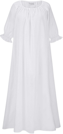 white night gown