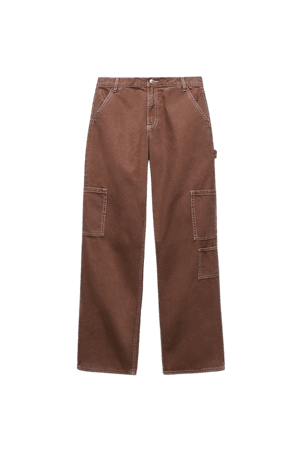rust cargo pants