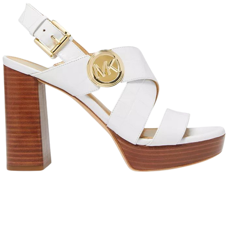 Michael Kors Vera Logo Charm High Heel Platform Sandals - Macy's