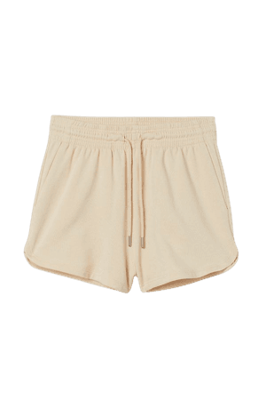 Sweatshorts - Light beige - Ladies | H&M US