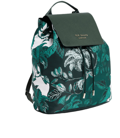 Rococo Drawstring Backpack - Turquoise | Bags | Ted Baker