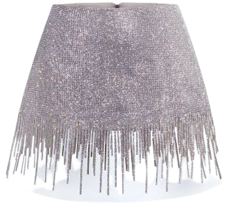 Anastasia Crystal-Rhinestone Mini Skirt By Nué | Moda Operandi