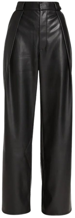 Shop Mother Tunnel Vision Faux Leather Pants | Saks Fifth Avenue