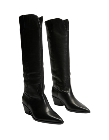 Aere Knee High Cowgirl Boots