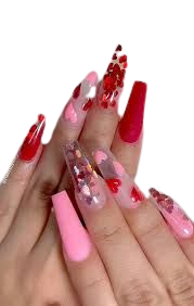 pink and red nails - Google Search
