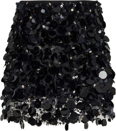 Exclusive Embroidered Tulle Mini Skirt By Des Phemmes | Moda Operandi