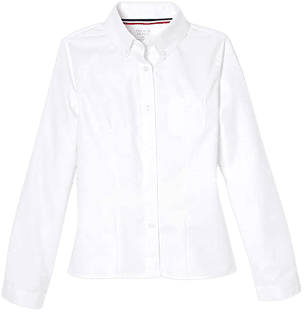 Amazon.com: French Toast Girls' Long Sleeve Oxford Blouse: Clothing