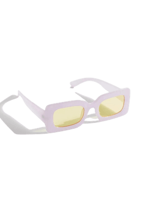 Margot Chunky Rectangle Sunglasses | Urban Outfitters