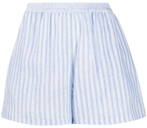 Ermanno Scervino Striped Shorts D364P321LRQ Blue | Farfetch