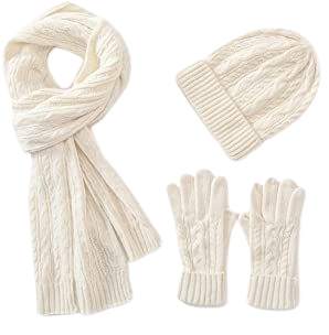 Amazon.com : white winter scarf