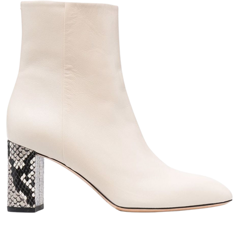 Aeyde snakeskin-effect leather boots - FARFETCH