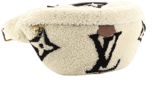 Louis Vuitton Bum Bag Monogram Giant Teddy Fleece 5386713 - Rebag