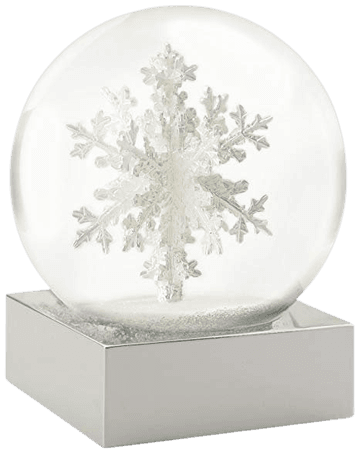 Amazon.com: CoolSnowGlobes Snowflake Cool Snow Globe: Kitchen & Dining