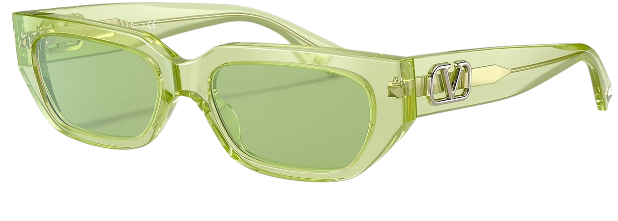 Valentino VA4080 Green & Green Sunglasses | Sunglass Hut USA
