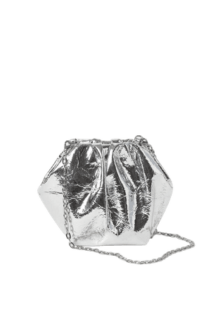 Mini Shoulder Bag - Silver