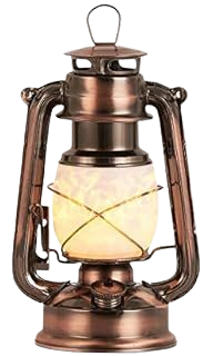 Amazon.com: Vintage LED Hurricane Lantern, Warm White Battery Operated Lantern, Antique Metal Hanging Lantern with Dimmer Switch, 15 LEDs, 150 Lumen for Indoor or Outdoor Usage (Copper) : Tools & Home Improvement