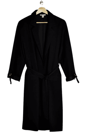 Black Duster Coat | Topshop