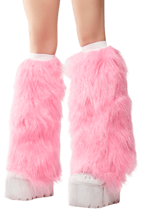 Candied Desert Stomper Furry Leg Warmers – Dolls Kill