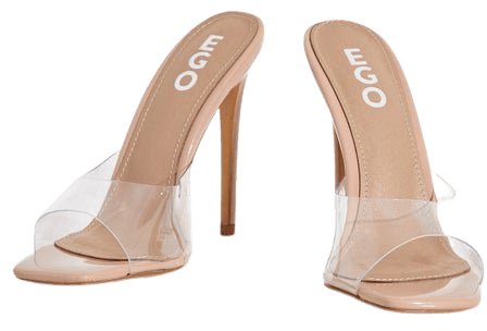 Women's Perspex Heels & Shoes | EGO Shoes
