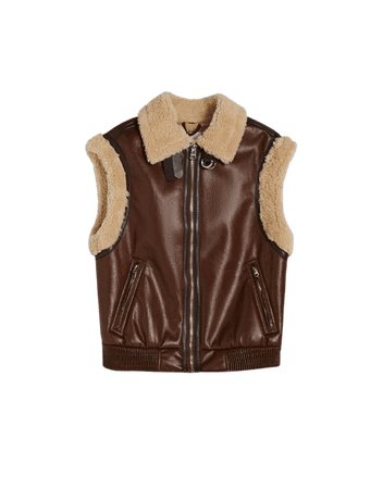Double-sided vest - Outerwear - Woman | Bershka