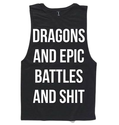 DRAGONS and EPIC BATTLES Muscle Shirt