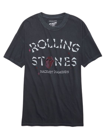 AE Oversized Rolling Stones Hackney Diamonds Graphic Tee