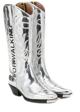 off white silver cowboy boots - Google Search