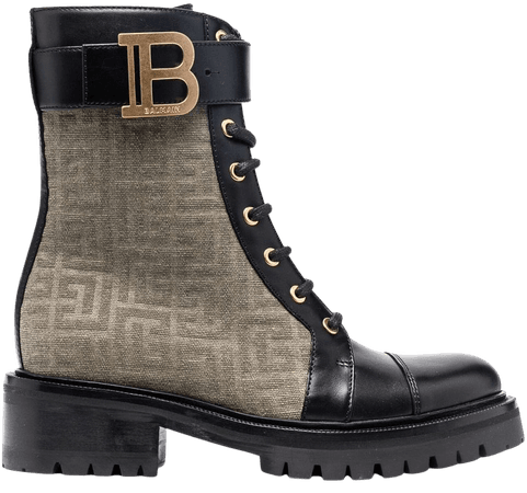 Balmain Ranger Romy Monogram Boots - Farfetch