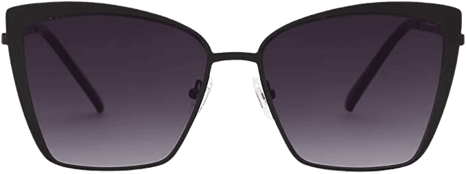 Amazon.com: SOJOS Cateye Sunglasses for Women Fashion Mirrored Lens Metal Frame SJ1086 with Silver Frame/Silver Mirrored Lens : Clothing, Shoes & Jewelry