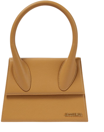 Le Grand Chiquito Leather Tote Bag in Brown - Jacquemus | Mytheresa