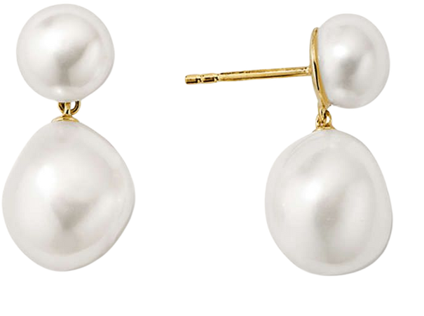Bold Pearl Drop Earrings | Mejuri
