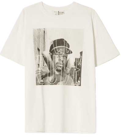 Short sleeve Ice Cube print T-shirt - New - Woman | Bershka