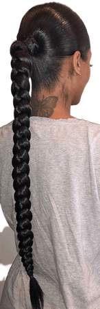 braid ponytail