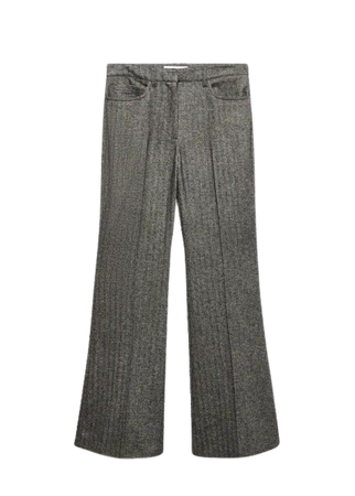 Flared wool suit pants - Women | Mango USA