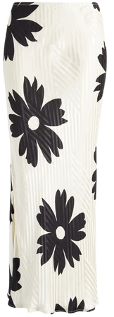 Topshop Flower Jacquard Maxi Skirt | Nordstrom