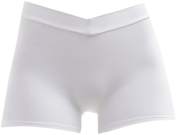 White Contour Sculpt Dip Waist Hot Pant | PrettyLittleThing CA