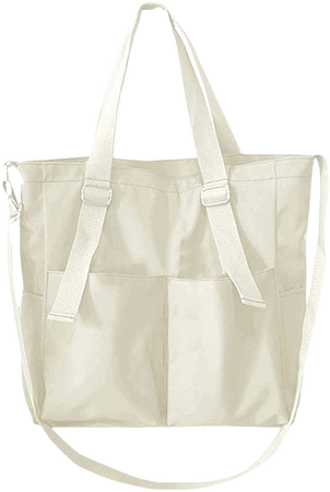 Amazon.com: Retro Cute Canvas Tote Bag Large for Women, Y2K Large Capacity Student Shoulder Bag, Aesthetic Handbag Office Travel School : Clothing, Shoes & Jewelry
